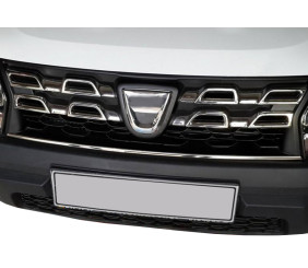 Смужка на решітку радіатора 2014-2018 (нерж.) для Dacia Duster рр