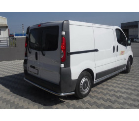 Задній захист AK005 (нерж) для Opel Vivaro 2001-2015 рр