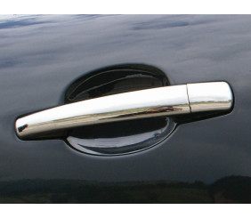 Накладки на ручки (4 шт) Carmos - Турецька сталь для Peugeot 5008 2009-2016 рр