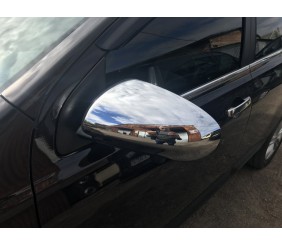 Накладки на дзеркала (2 шт, пласт.) для Nissan Qashqai 2010-2014 рр