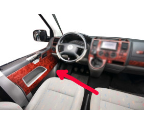 Накладки на дверні карти Дерево для Volkswagen T5 Caravelle 2004-2010 рр