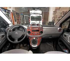 Автотюнінг салону (кольори в асортименті) Дерево для Peugeot Partner Tepee 2008-2018 рр