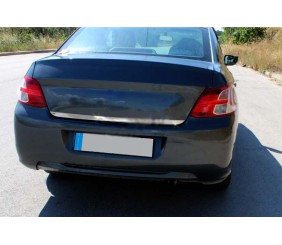 Накладки на кромка багажника (нерж.) для Citroen C-Elysee 2013-2022 рр