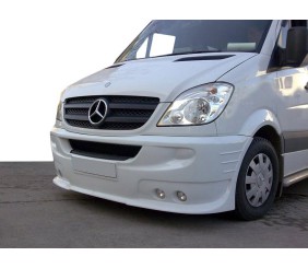 Накладка на передній бампер 4 фари (2006-2013) для Mercedes Sprinter W906 рр