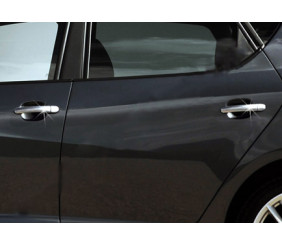Накладки на ручки (4 шт, нерж) Carmos - Турецька сталь для Seat Ibiza 2010-2017 рр
