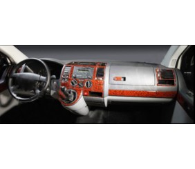 Накладки на торпеду (Туреччина) Дерево для Volkswagen T5 Transporter 2003-2010 рр