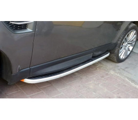Бокові пороги (2 шт., Алюміній) для Range Rover Sport 2005-2013 рр