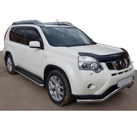 Передній захист ST007 (нерж) для Nissan X-trail T31 2007-2014 рр