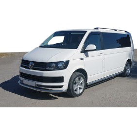 Передній захист ST008 (нерж) 42 мм для Volkswagen T6 2015-2024 рр