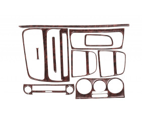 Накладки на панель Алюміній для Fiat Linea 2006-2018 рр