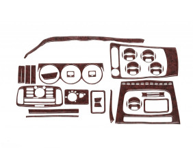 Накладки на панель (великий комплект) Дерево для Ford Connect 2010-2013 рр