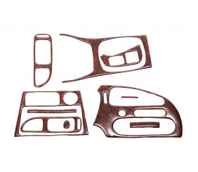 Накладки на панель Алюміній для Mitsubishi Colt 1996-2004 рр