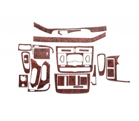 Накладки на панель Meric (Передня частина -2026 вставки в салон) 2004-2006, Дерево для Mercedes Viano рр