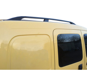 Рейлінги Чорні Максі база, Пластикові ніжки для Renault Kangoo 1998-2008 рр