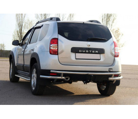 Задня дуга AK005-Special (нерж.) для Dacia Duster 2008-2018 рр