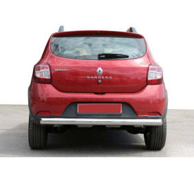 Задня дуга AK002 (нерж) для Dacia Sandero 2013-2020 рр