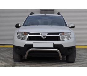 Передній захист ST011 (нерж.) для Dacia Duster 2008-2018 рр