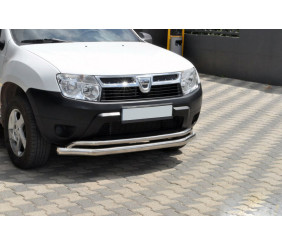 Передній захист ST017 (нерж.) для Renault Duster 2008-2017 рр