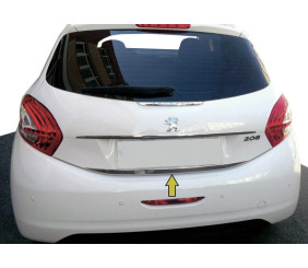 Кромка багажника (нерж.) для Peugeot 208 2012-2019 рр