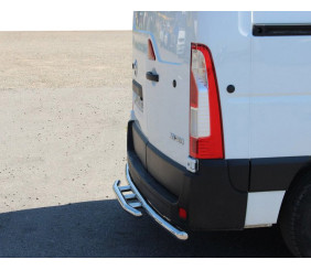 Задня дуга AK011 (нерж.) для Nissan NV400 2010-2024 рр