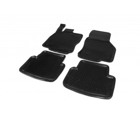 Гумові килимки (4 шт, Niken 3D) для Skoda Octavia III A7 2013-2019 рр