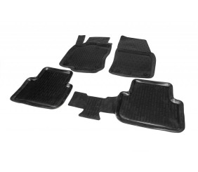 Гумові килимки (4 шт, Niken 3D) для Volkswagen Touran 2015- рр