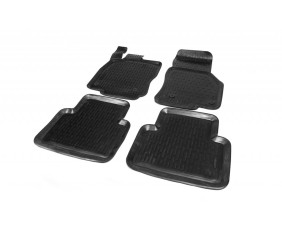 Гумові килимки (4 шт, Niken 3D) для Skoda Kodiaq 2016-2023 рр