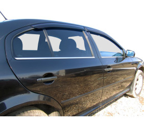 Окантовка вікон (4 шт, нерж) для Skoda Octavia I Tour A4 1996-2010 рр