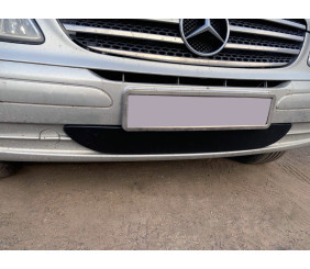 Зимова накладка на бампер (2004-2010) Глянсова для Mercedes Viano рр