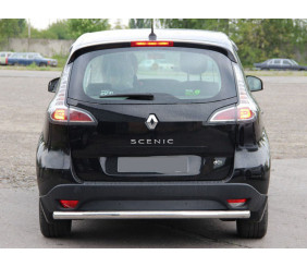 Задня дуга AK002 (нерж) для Renault Scenic/Grand 2009-2016 рр