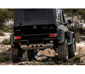 Захист заднього бампера (паливного бака) для Mercedes G сlass W463 1990-2018 рр