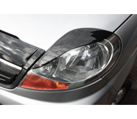 Вії Porshe-style Чорний мат для Renault Trafic 2001-2015 рр