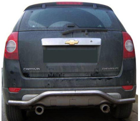 Задня дуга AK008 (нерж.) для Chevrolet Captiva 2006-2019 рр