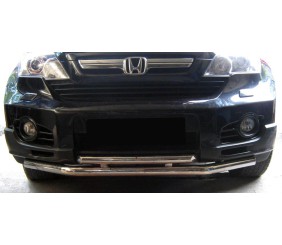 Передній захист ST014 (нерж.) для Honda CRV 2007-2011 рр