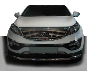 Передній захист ST008 (нерж) для Kia Sportage 2010-2015 рр