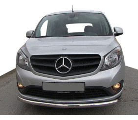 Передній захист ST008 (нерж.) для Mercedes Citan 2013-2021 рр