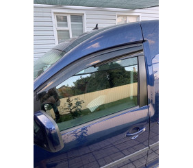 Вітровики (2 шт., Sunplex Sport) для Volkswagen Caddy 2015-2020 рр