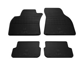 Гумові килимки (4 шт, Stingray Premium) для Ауди A6 C6 2004-2011 рр