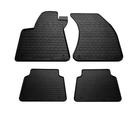 Гумові килимки (4 шт, Stingray Premium) Long база для Ауди A8 2010-2018 рр