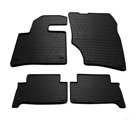 Гумові килимки (4 шт, Stingray Premium) для Ауди Q7 2005-2015 рр