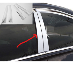 Плівка стійки хром для Kia Picanto 2004-2011 рр