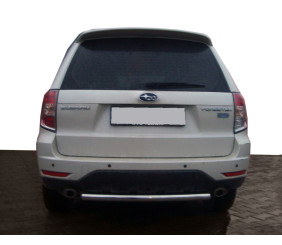 Задня дуга AK002 (нерж) для Subaru Forester 2008-2013 рр