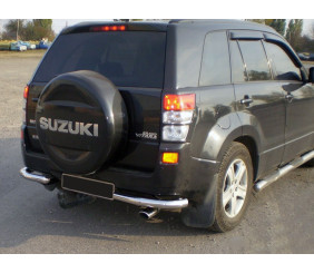 Задній захист AK003 (нерж) для Suzuki Grand Vitara 2005-2017 рр