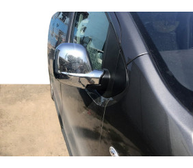 Накладки на дзеркала (2 шт., пласт.) Carmos для Peugeot Expert 2017- рр