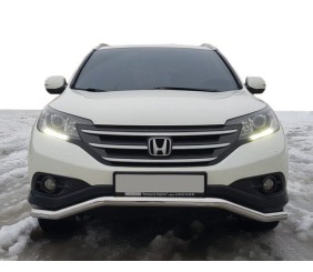 Передній захист ST007 (нерж.) для Honda CRV 2012-2016 рр