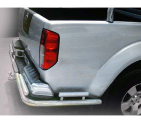Задній захист AK003-Special (нерж) для Nissan Navara 2006-2015 рр
