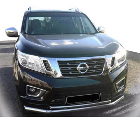 Передній вус ST014 (нерж) для Nissan Navara/NP300 2016- рр