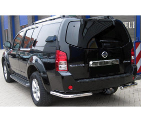 Задня дуга AK003 (нерж) для Nissan Pathfinder R51 2005-2014 рр