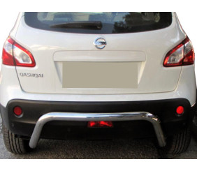 Задня дуга скоба AK007 (нерж.) для Nissan Qashqai 2007-2010 рр