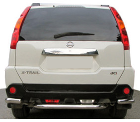 Задні кути з центральної AK0073 (2 шт., нерж.) для Nissan X-trail T31 2007-2014 рр
